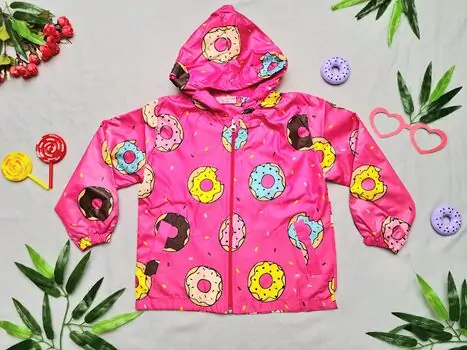 Jacket Crispy pink 22254 საბავშვო ქურთუკი
