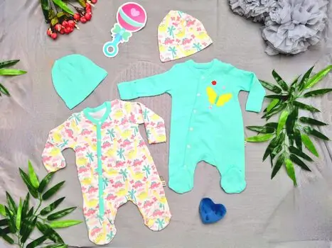 Baby Dino Romper 2in1 Set 26-271-3 Maibella საბავშვო რომპერი