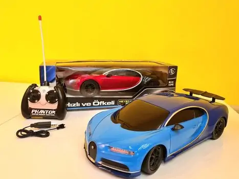 Bugatti Remote Controll Car საბავშვო სათამაშო მანქანა დისტანციური მართვით, 2 image