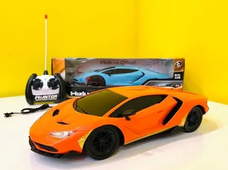 Lamborghini Remote Controll Car For Kids ORANGE სათამაშო მანქანა დისტანციური მართვით