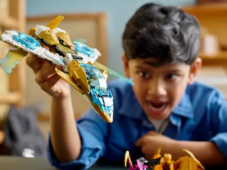 LEGO Ninjago 71770 Zane's Golden Dragon Jet, 6 image