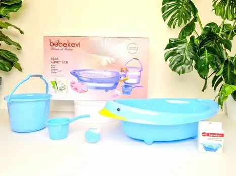Bebekevi Dream Of Babies Bathtub set 934 სააბაზანოს კომპლექტი, 2 image