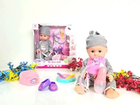 Moni Toys doll 8280 სათამაშო თოჯინა აქსესუარებით