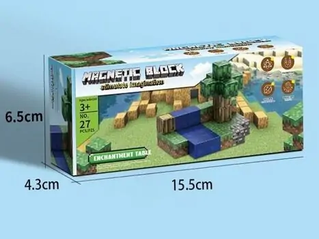 Minecraft Magnetic Blocks - მაგნიტური კუბიკები, 2 image
