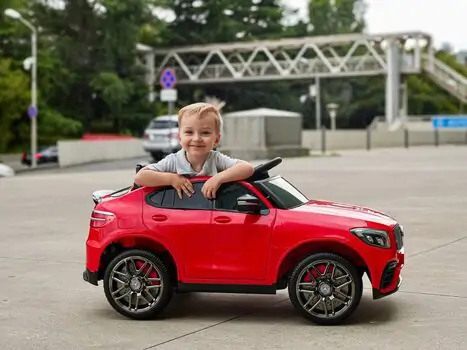 Mercedes Benz Red - ელექტრო მანქანა, 4 image