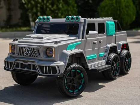 Mercedes Benz G63 AMG Car Grey - ელექტრო მანქანა, 5 image