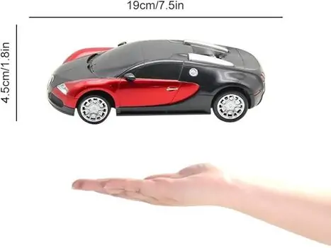 Remote Control Buggati Car Red  - სათამაშო დისტანციურად მართვადი მანქანა, 8 image
