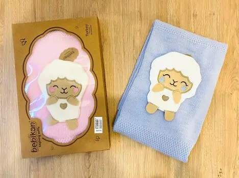BLANKET LITTLE SHEEP CARAMINI 2008 ჩვილის პლედი