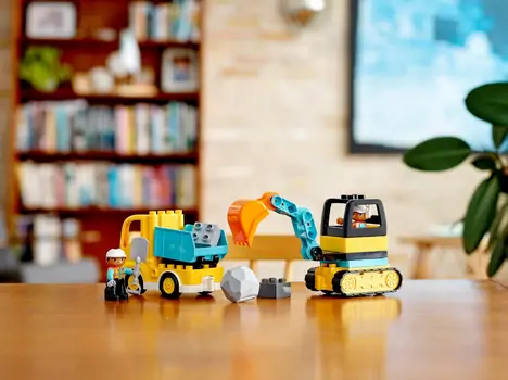LEGO DUPLO 10931 Truck & Tracked Excavator, 9 image