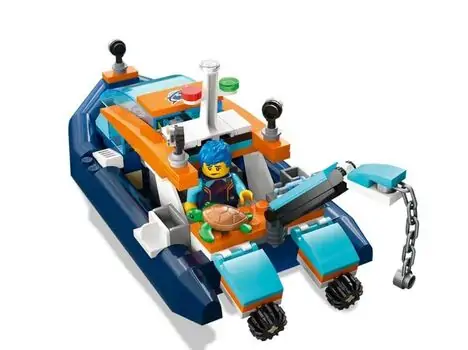 Lego City 60377 Explorer Diving Boat, 5 image