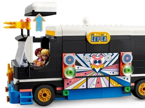 Lego Friends 42619 Pop Star Music Tour Bus, 5 image