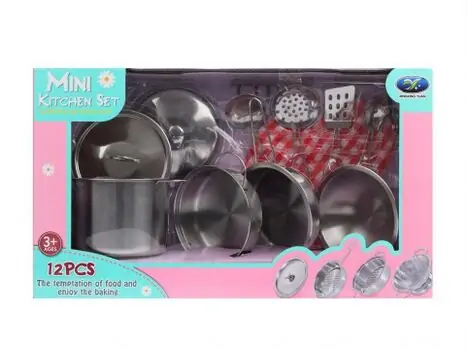 Metal Kitchen Accessories Set - სათამაშო სამზარეულოს აქსესუარები, 4 image