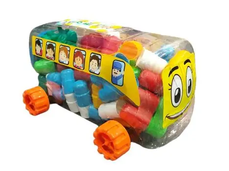 Cute Bus and Blocks - ასაწყობი კუბიკები, 2 image