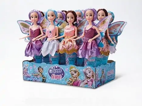 Fairy Fashion Doll With Wings - სათამაშო თოჯინა ფრთებით, 3 image