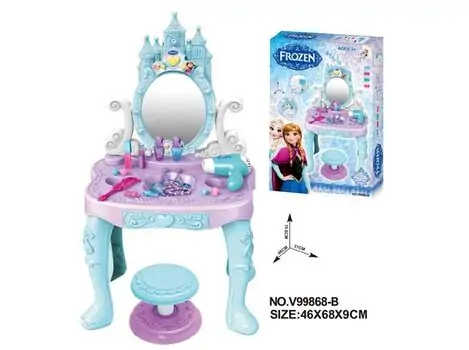 Frozen Dresser Set საბავშვო ტრილიაჟი აქსესუარებით, 3 image