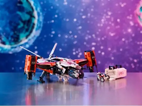 Lego Technic 42181 VTOL Heavy Cargo Spaceship LT81, 10 image