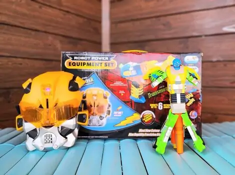 Robot Power Equipment Set  - სათამაშო თოფი აქსესუარებით