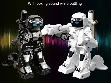 სათამაშო ბოქსიორი რობოტი- BATTLE ROBOTS, 5 image