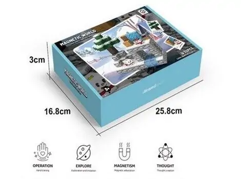 Minecraft Magnetic Cubes - მაგნიტური კუბიკები, 2 image