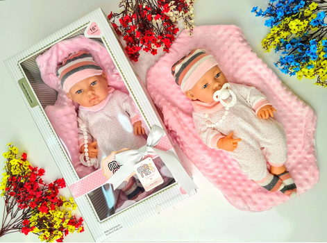 Moni Toys Doll 8528 სათამაშო თოჯინა აქსესუარებით
