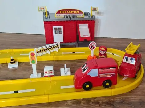 Dede 03323 FIRE ROAD SET 50 PCS სათამაშო ტრასა, 4 image
