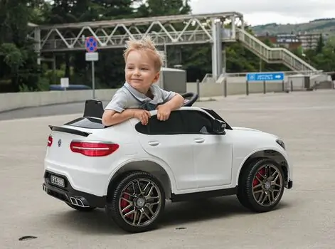Mercedes Benz White - ელექტრო მანქანა, 5 image