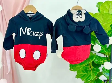 Mickey Mouse Bodysuit Muratbaby 5260 ჩვილის ბოდე, 2 image