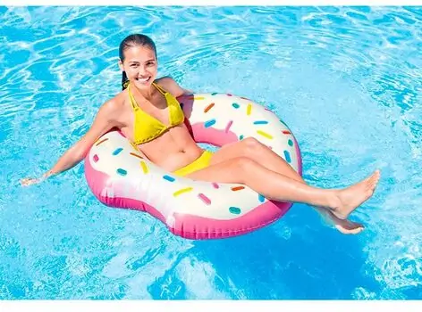 Intex 56265NP Floating Raft Donut Tube  -  გასაბერი რგოლი, 2 image