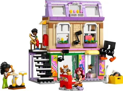 Lego Friends 42653 Music Store & Apartment, 2 image