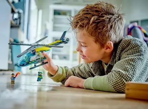 Lego City 60405 Emergency Rescue Helicopter, 8 image