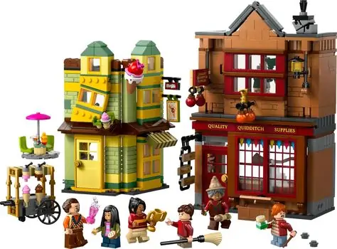 LEGO Harry Potter 76452 Quality Quidditch™ Supplies & Ice Cream Parlour, 2 image