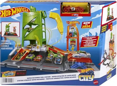 Hot Wheels HTN79 City Track Set - ჰოთ ვილსის სათამაშო ტრასა