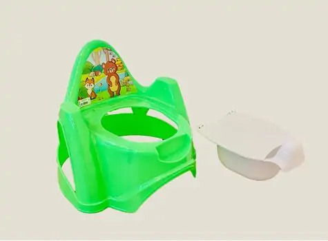 Tuffex Baby Potty ღამის ქოთანი TP495 Green, 2 image