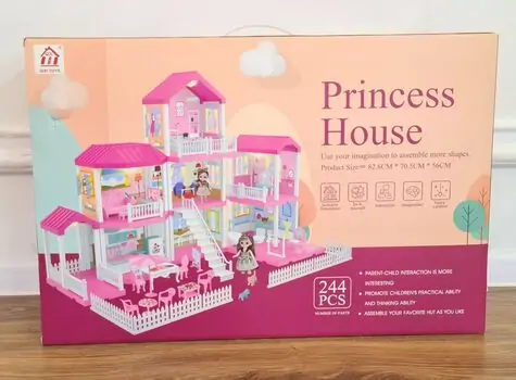 Princess Dream house ოცნების სახლი  244 pcs, 2 image