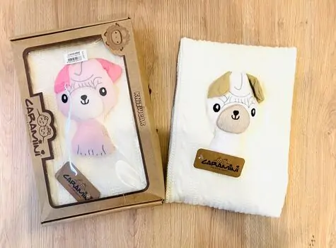 BLANKET BABY LAMA CARAMINI 5207 ჩვილის პლედი