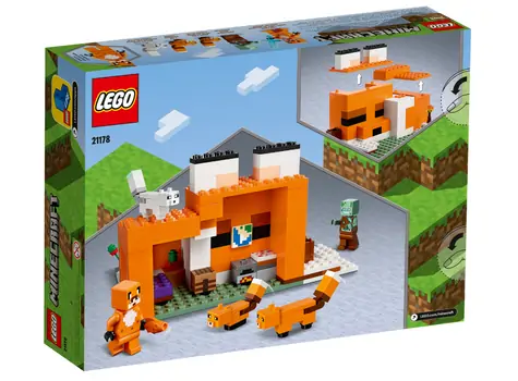 Lego Minecraft 21178 The Fox Lodge, 6 image