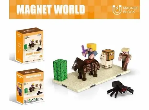 Small Magnetic Blocks - მაგნიტური კუბიკები, 2 image