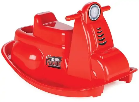 Pilsan Rocking Motorcycle Red 06 178 გადასაჯდომი სარწეველა მოტოციკლი