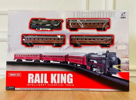Rail King Train Set მატარებლის ტრეკი
