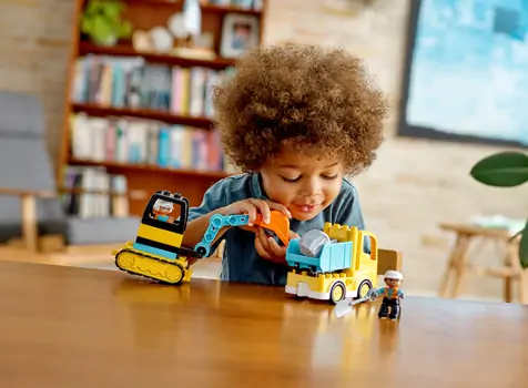 LEGO DUPLO 10931 Truck & Tracked Excavator, 8 image