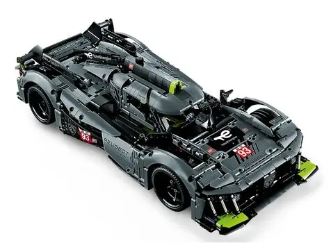 Lego Technic 42156 PEUGEOT 9X8 24H Le Mans Hybrid Hypercar, 5 image
