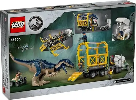 Lego Jurassic World 76966 Dinosaur Missions: Allosaurus Transport Truck, 7 image