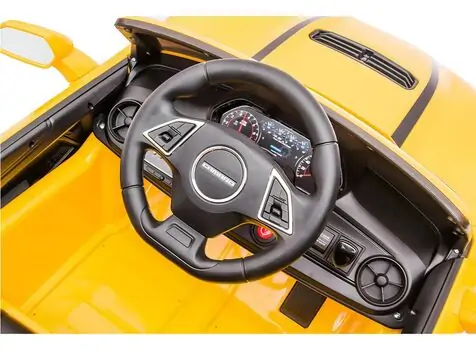 Chevrolet Camaro Yellow - ელექტრო მანქანა, 3 image