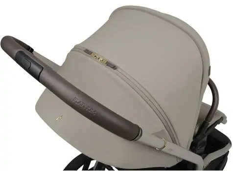 KikkaBoo Goya Platinum Champagne 3 in1 - საბავშვო ეტლის კომპლექტი, 2 image