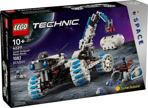 Lego Technic 42211 Lunar Outpost® Moon Rover Space Vehicle, 3 image