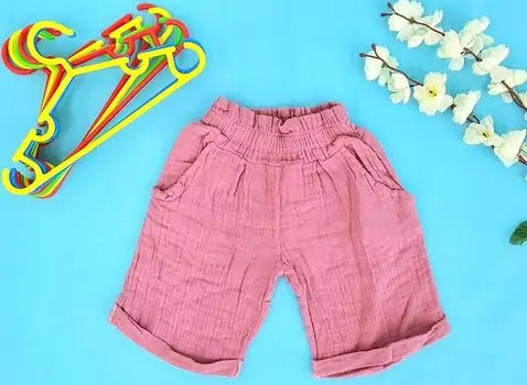 Muslin summer shorts  მუსლინის საბავშვო შორტი