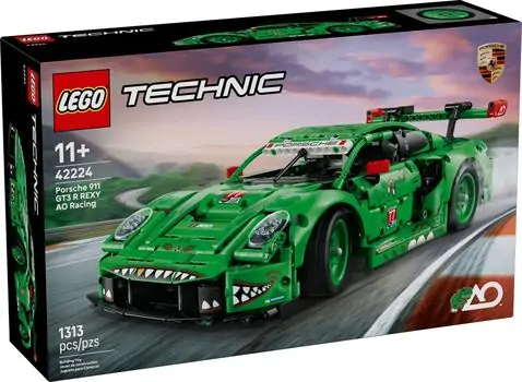 Lego Technic 42224 Porsche 911 GT3 R REXY AO Racing Car, 2 image