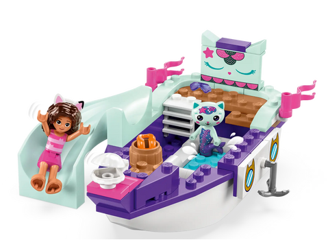 Lego Gabbys Dolhouse 10786 Gabby & MerCat's Ship & Spa, 3 image