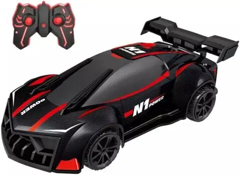 N 1 Fog Stream Car With Light Red - სათამაშო დისტანციური მანქანა ორთქლის და განათების ფუნქციით