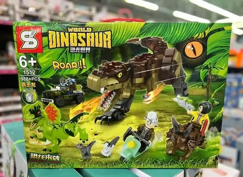 Toy Constructor Dinosaur საბავშვო კონსტრუქტორი